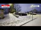 VIDEO. La neige tombe sur le Saint-Lois en ce lundi 5 janvier