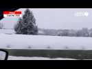 VIDÉO. Dans le Sud Manche, la neige s'installe dans la campagne