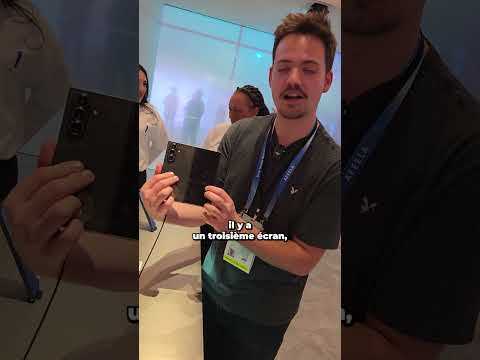 On prend en main le nouveau Samsung Galaxy Trifold  #ces #samsung #shorts