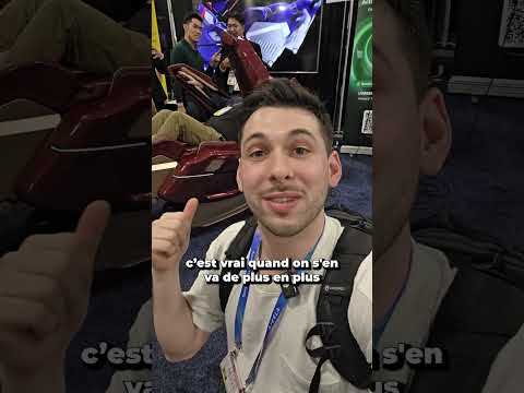 Un siège massant nouvelle technologie  #ces  #ces2026  #siegemassant  #massage  #tech #shorts