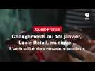 VIDEO. Changements au 1er janvier, Lucie Retail, musique... L'actualité des réseaux sociaux