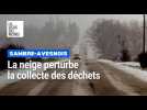 La collecte des déchets perturbée par la neige en Sambre-Avesnois