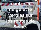 La lutte contre la neige et le verglas sur les routes de Seine-Maritime