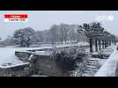 VIDÉO. Plusieurs centimètres de neige sont tombés à Falaise