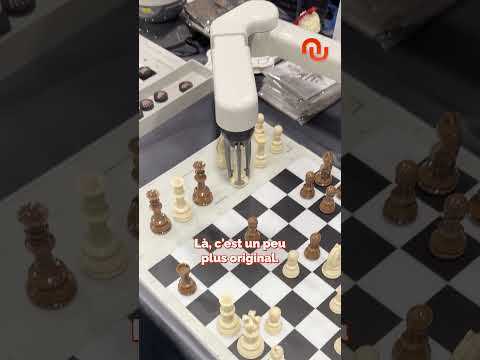 Ce robot est capable de jouer aux échecs ! #shorts