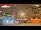 VIDÉO. Les premiers flocons de neige de l'année tombent à Angers