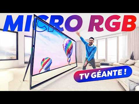 Samsung présente sa nouvelle TV ULTIME Micro RGB ! (+ Écrans gamer 1040 Hz, 3D, 6K...)