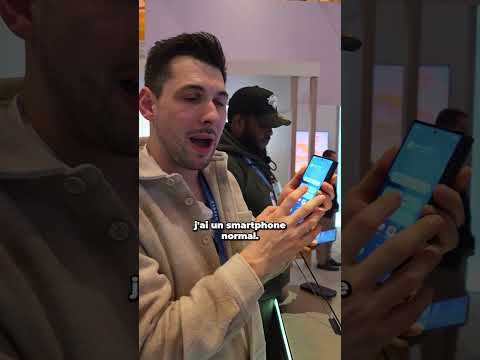 Que se passe-t'il si tu plies du mauvais sens le Trifold de Samsung ? #ces #samsung #shorts