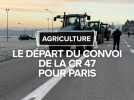 Le départ du convoi de la CR 47 pour Paris