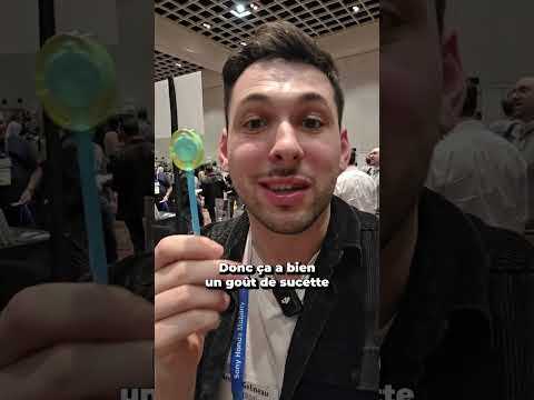 Des sucettes électroniques !  #sucette  #électronique  #bonbon  #ces #ces2026  #shorts
