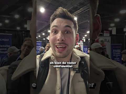 Un masque pour avoir des conversations privées  #masque  #private  #tech #ces #ces2026 #shorts