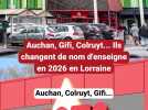 Auchan, Gifi, Colruyt... Ces magasins changent de nom d'enseigne en 2026 en Lorraine