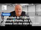 Le président de l'US Bousies, Christophe Pirotte, mis à l'honneur lors des vSux du maire