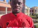 Rafiki Saïd de retour en stage avec le Standard après sa CAN avec les Comores