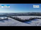 VIDÉO. Neige en Loire-Atlantique : la campagne se pare d'un manteau blanc