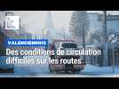Des conditions de circulation difficiles toute la journée dans le Valenciennois