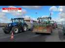 VIDÉO. Les agriculteurs de Seine-Maritime attendent les tracteurs de l'autre côté du pont de Normandie