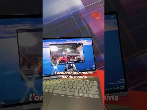Ce PC s'ouvre quand tu toques dessus ! #shorts