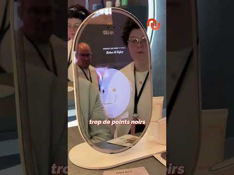 Avec ce miroir intelligent, votre routine beauté sera plus jamais la même #shorts