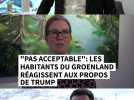 "Pas acceptable": les habitants du Groenland réagissent aux propos de Trump