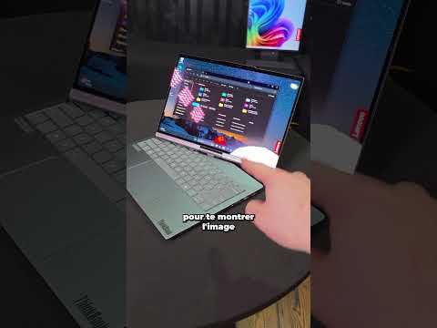 Un PC qui suit ton regard ! #ces #lenovo #shorts