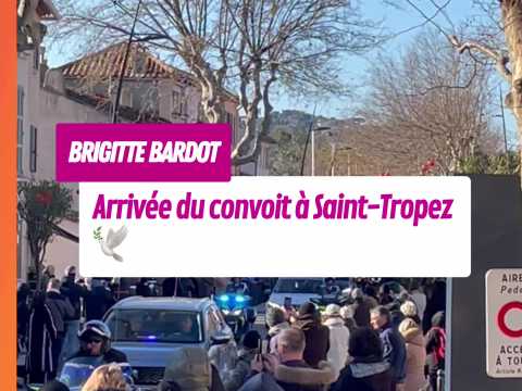 VIDEO : Arriv�e du convoi de Brigitte Bardot&hellip;
