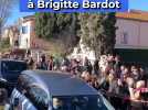 Ils étaient réunis pour dire au revoir à Brigitte Bardot