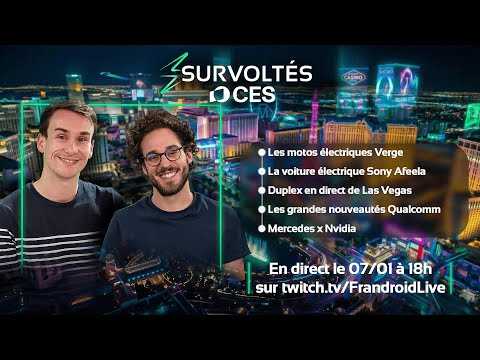 SURVOLTÉS #21 spécial CES 2026 | En direct de Las Vegas et les annonces électriques du salon !