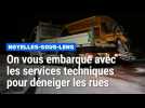 On vous embarque avec les services techniques pour déneiger les rues