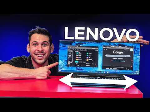 Ce PC portable déroule son écran jusqu'à 24 pouces ! Nouveautés Lenovo