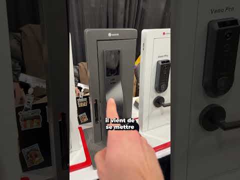 Des serrures connectées sans charge  #serrurerie  #serrure  #ces2026 #ces #tech  #shorts