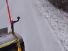 La déneigeuse-saleuse en route à Cersot