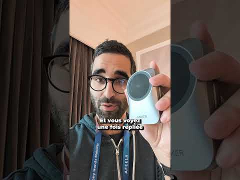 Une station de charge ultra compacte !  #stioncharge  #tech #ces #ces2026 #shorts