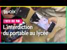 L'interdiction du portable au lycée vue par des lycéens de La Madeleine
