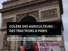 Colère des agriculteurs : des tracteurs à Paris #agriculture #paris #manifestation