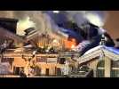 VIDÉO. Courchevel : les images de l'incendie dans un hôtel de luxe ayant provoqué l'évacuation de 270 personnes