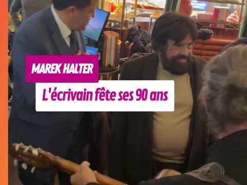 VIDEO : L'�crivain Marek Halter a f�t� ses 90&hellip;