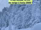 Il est tombé 70 centimètres de neige sur Isola 2000, voici les images !