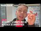 CALAIS | Ne manquez pas la Minute Info du mercredi 28 janvier 2026