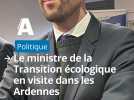 " L'écologie, ça ne vient pas d'en haut " : Mathieu Lefèvre, ministre à la Transition écologique, dans les Ardennes