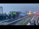 Verglas et brouillard : plusieurs accident impliquent de nombreux véhicules