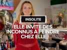Insolite : elle invite des inconnus à peindre chez elle