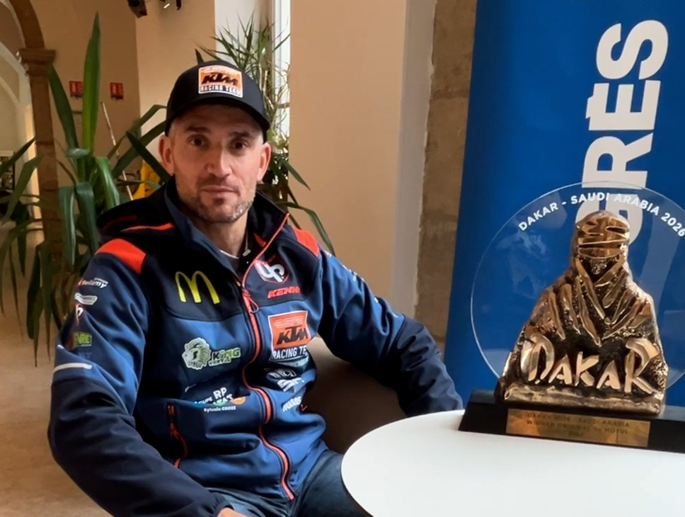 Vainqueur du Dakar 2026, Benjamin Melot dans le Jura pour fêter sa victoire