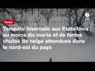 VIDEO. Tempête hivernale aux États-Unis : au moins dix morts et de fortes chutes de neige attendues dans le nord-est du pays