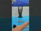 Un robot tennis équipé d'une IA pour arrêter de jouer seul #robottenis #robot #tennis #shorts