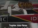 Trophée Jules Vernes : Les images de l'arrivée de la Niçoise Alexia Barrier et son équipage féminin