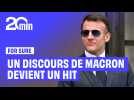 « For sure » : quand une petite phrase d'Emmanuel Macron devient un hit sur les réseaux sociaux