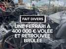 Ils volent une Ferrari à 400 000 ¬ dans un garage, elle est détruite après un accident