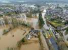 VIDÉO. Crues et inondations en Bretagne : les images impressionnantes depuis un drone à Malestroit