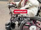 Une journée avec Kenza et son fauteuil